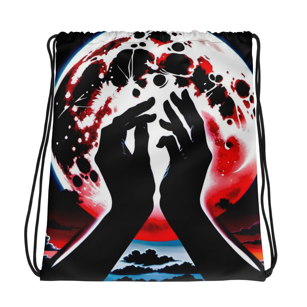 Blood Moon Drawstring bag