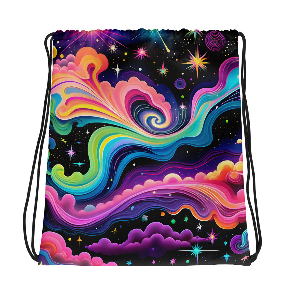 Cosmic Klouds Drawstring bag