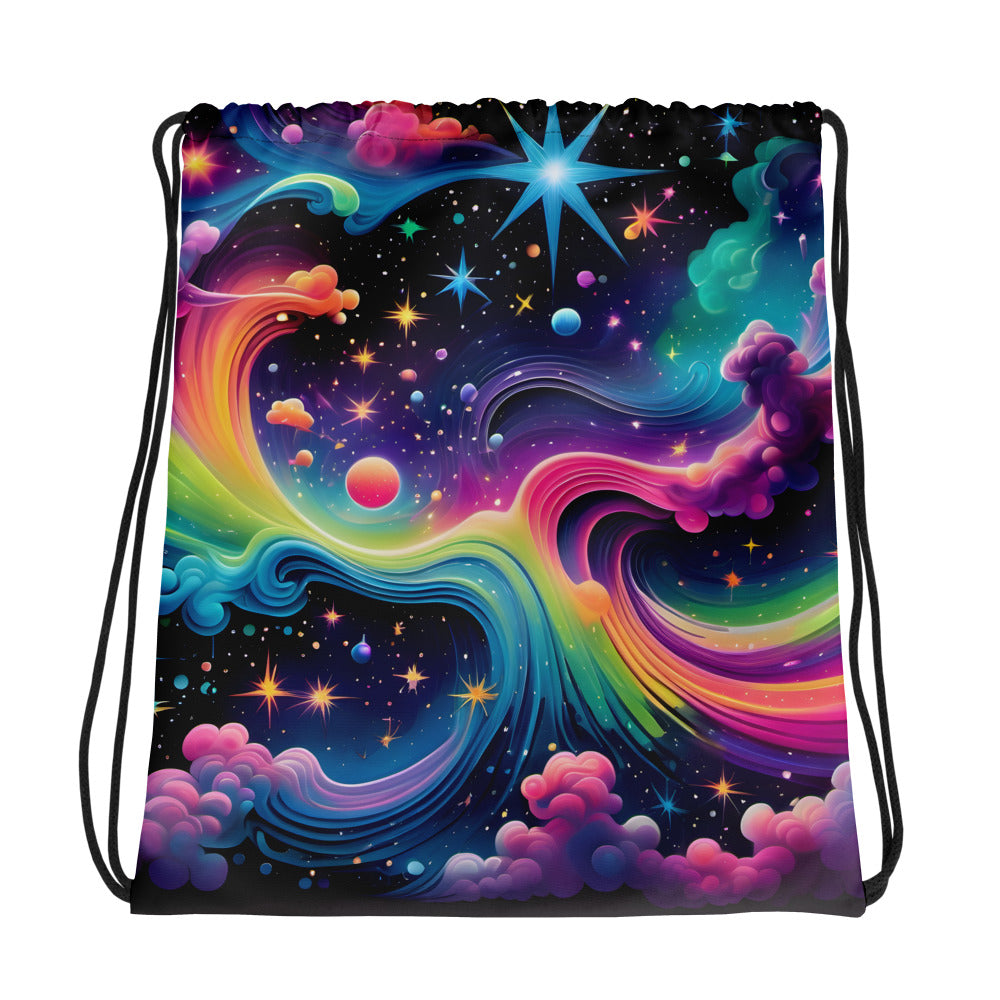 Rainbow Zone Drawstring bag