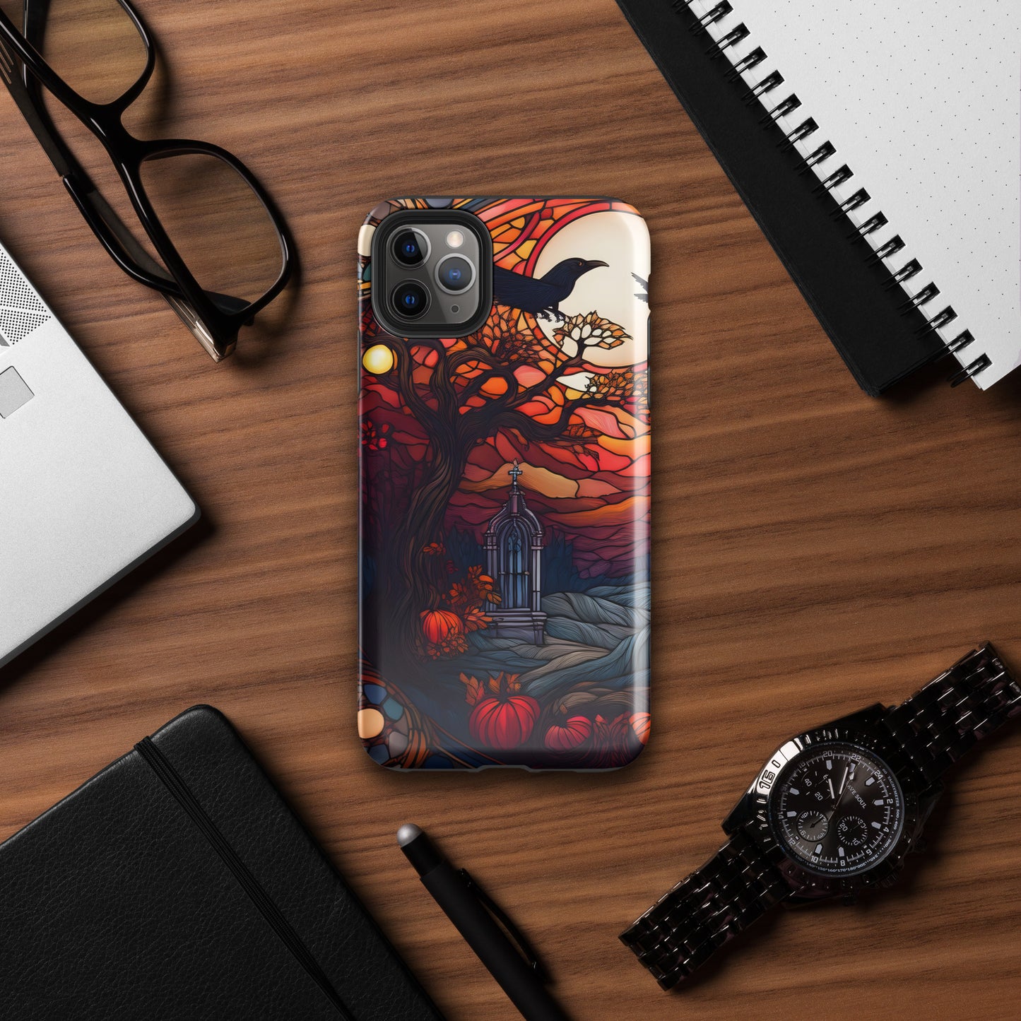 Crow Graveyard Tough Case for iPhone®