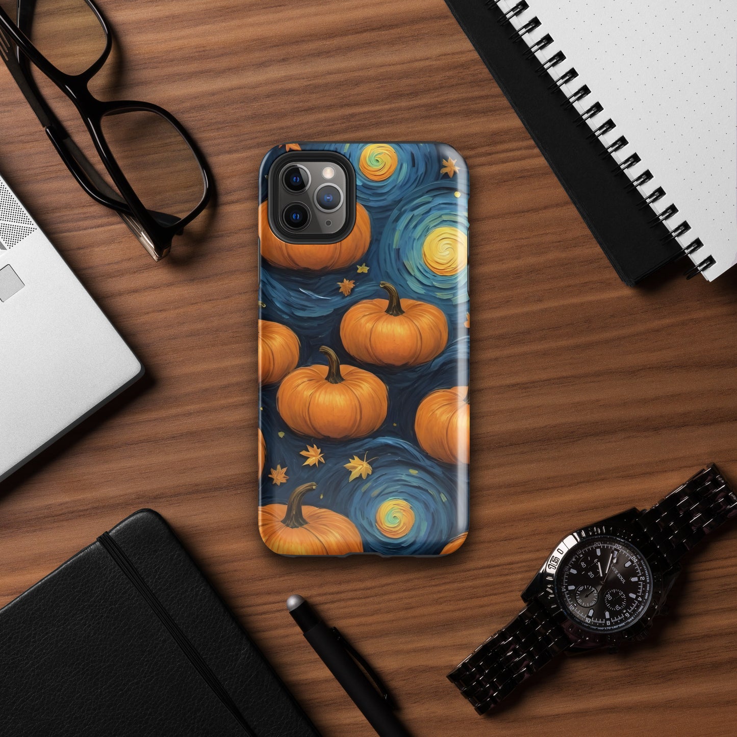 Starry Pumpkin Tough Case for iPhone®