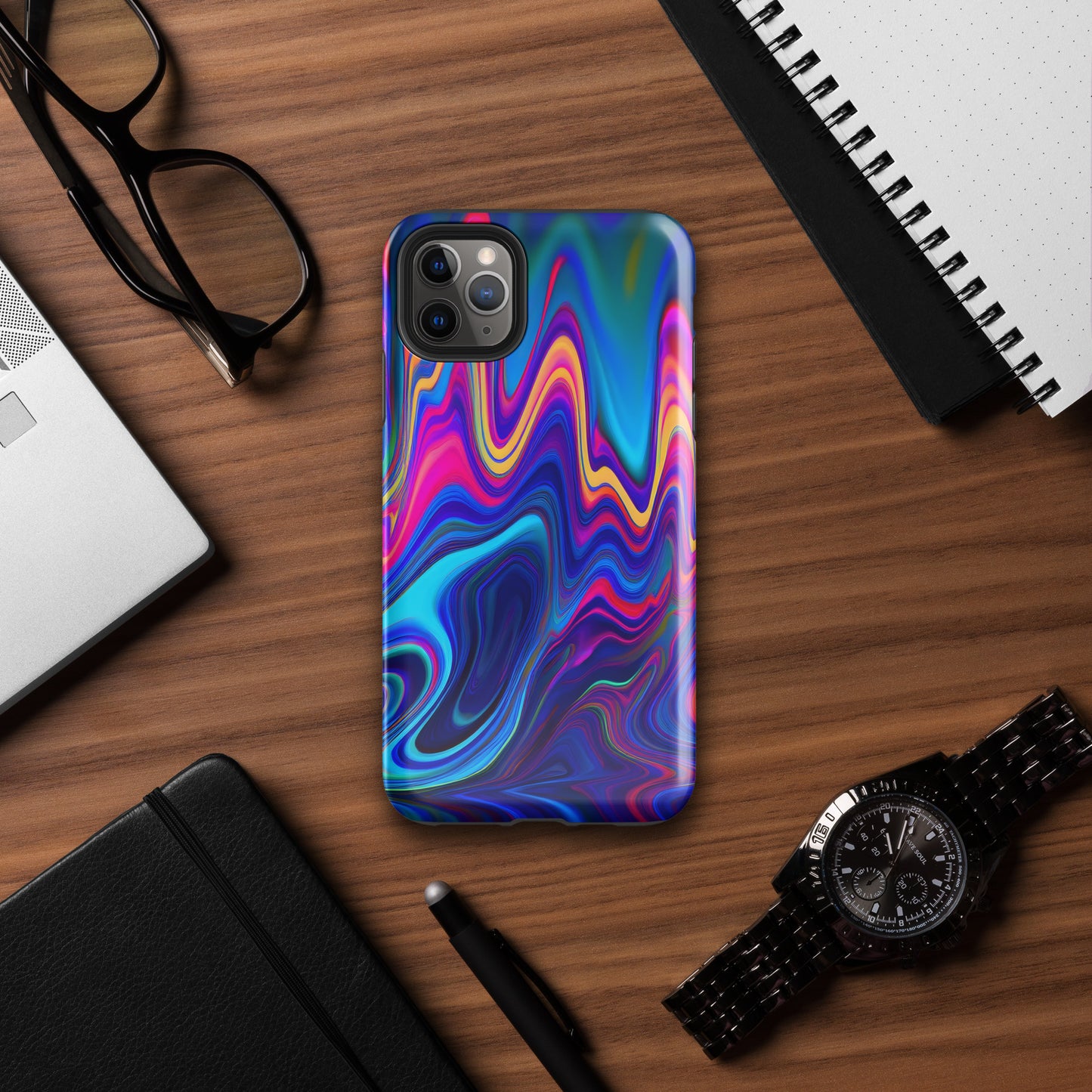 Cosmic Waves Tough Case for iPhone®