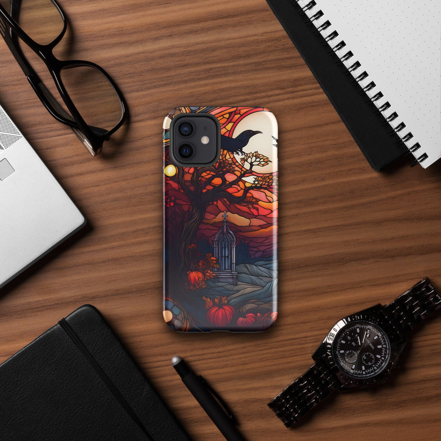 Crow Graveyard Tough Case for iPhone®