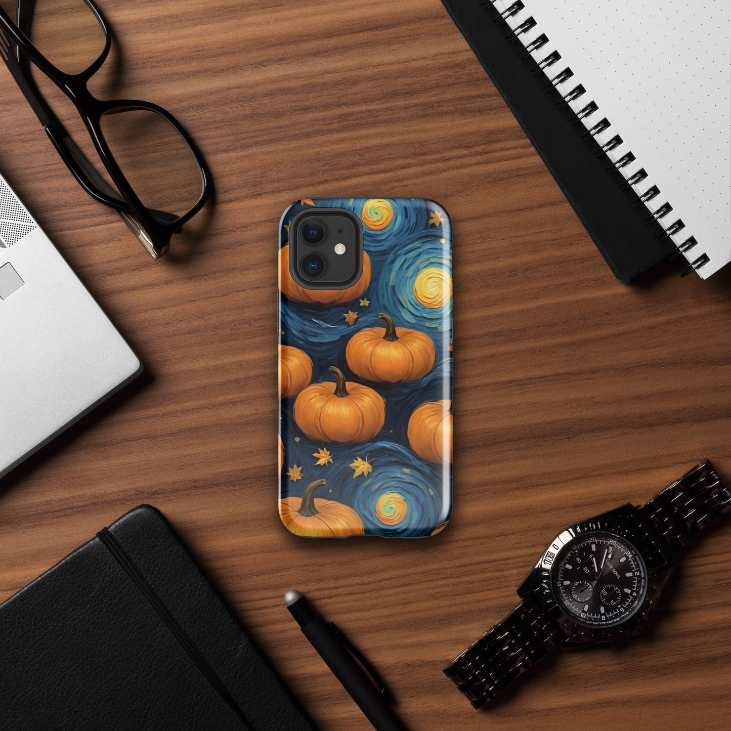 Starry Pumpkin Tough Case for iPhone®