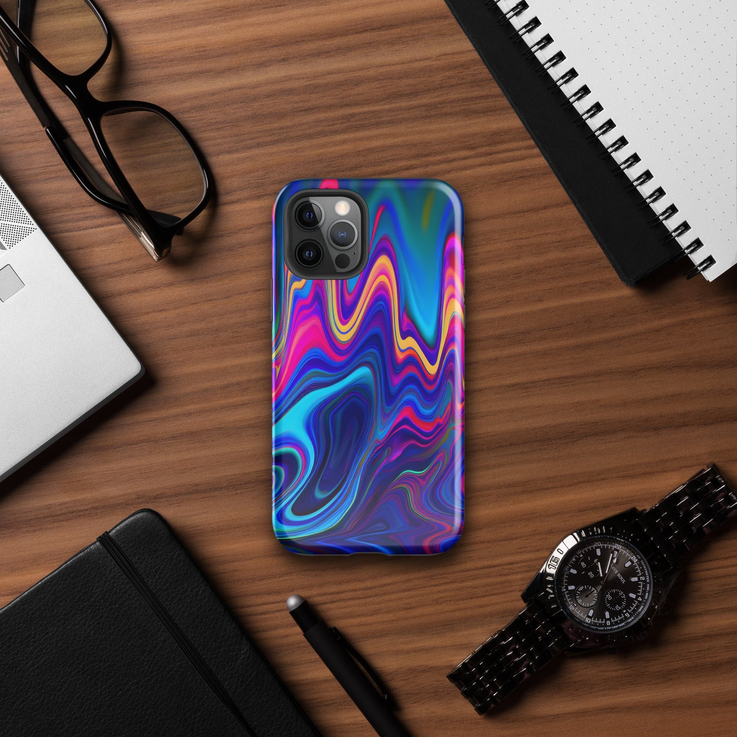 Cosmic Waves Tough Case for iPhone®