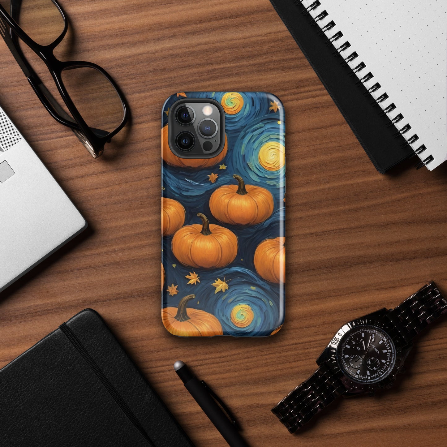 Starry Pumpkin Tough Case for iPhone®
