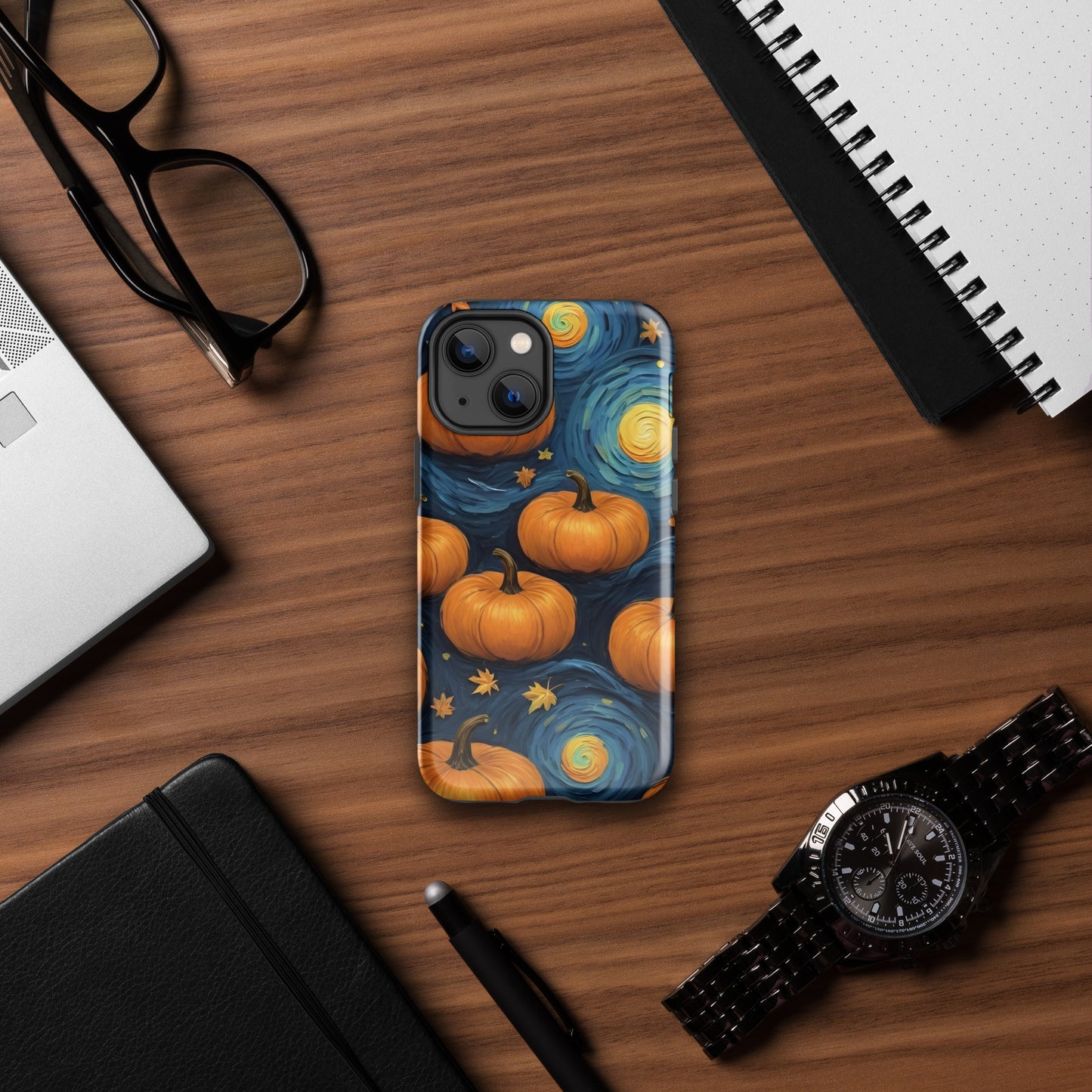 Starry Pumpkin Tough Case for iPhone®