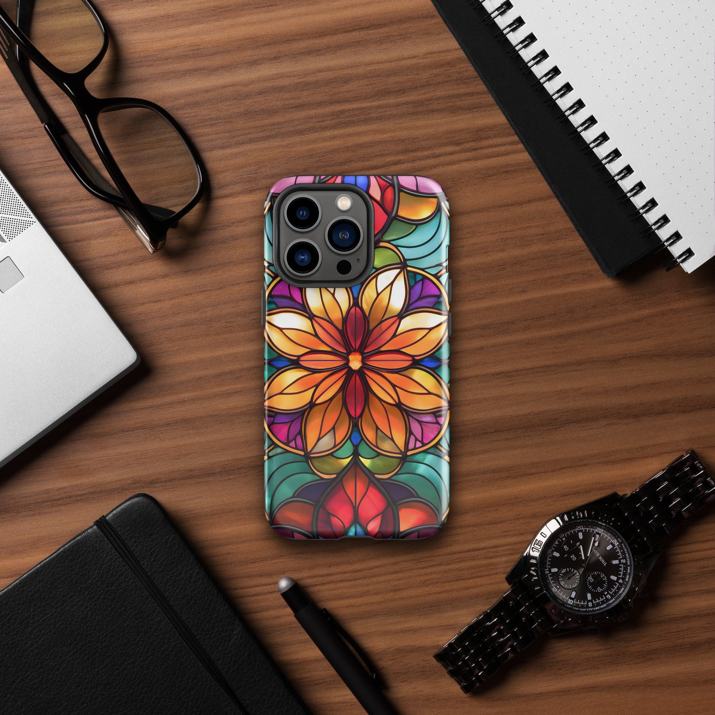 Radiant Garden V2 Tough Case for iPhone®