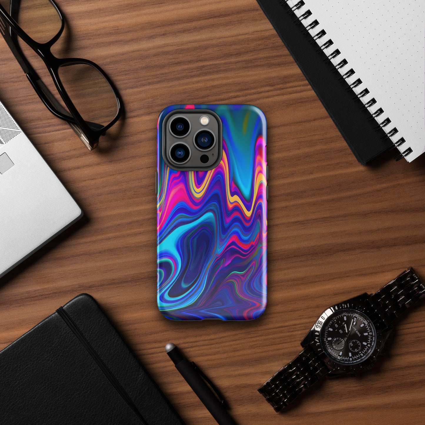 Cosmic Waves Tough Case for iPhone®