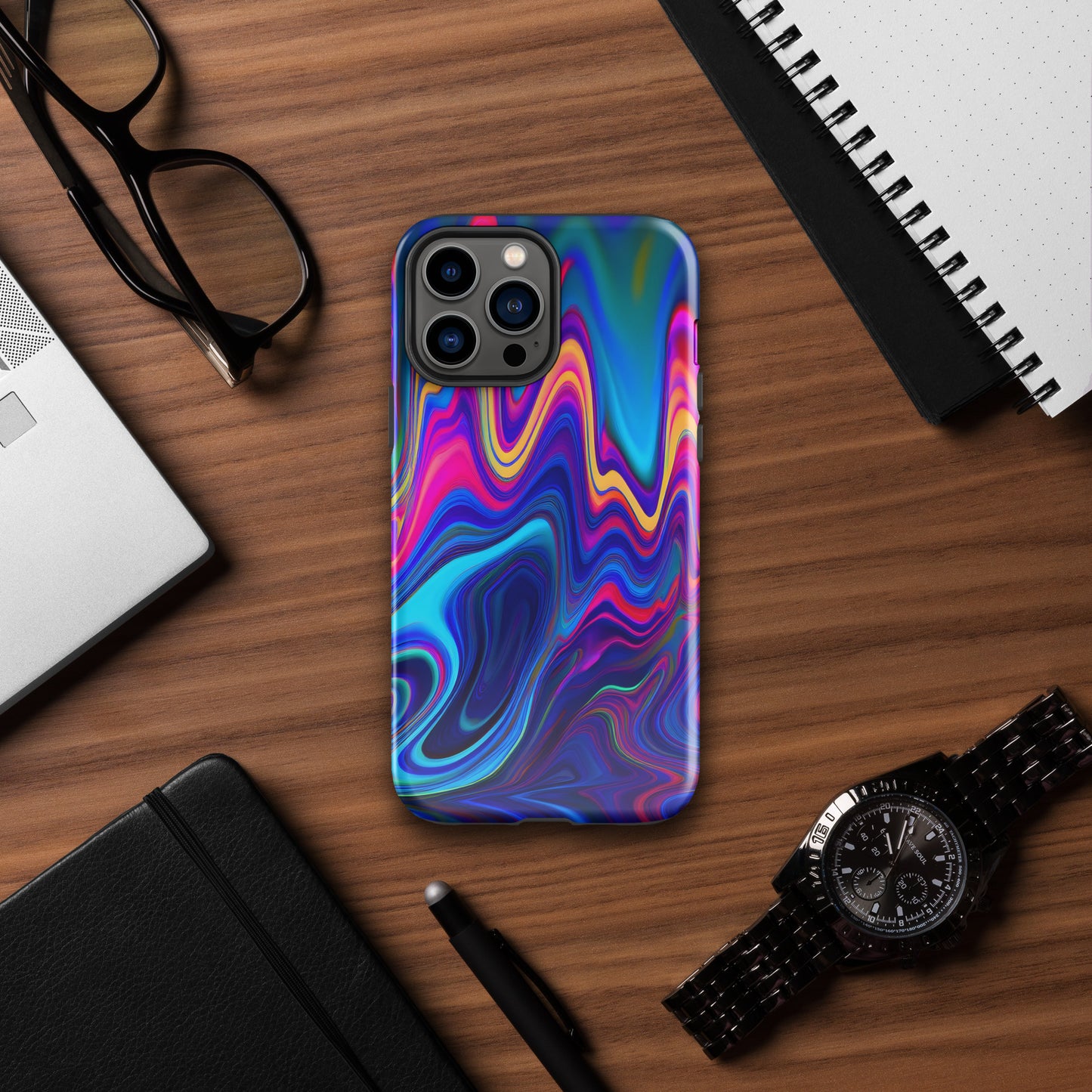 Cosmic Waves Tough Case for iPhone®