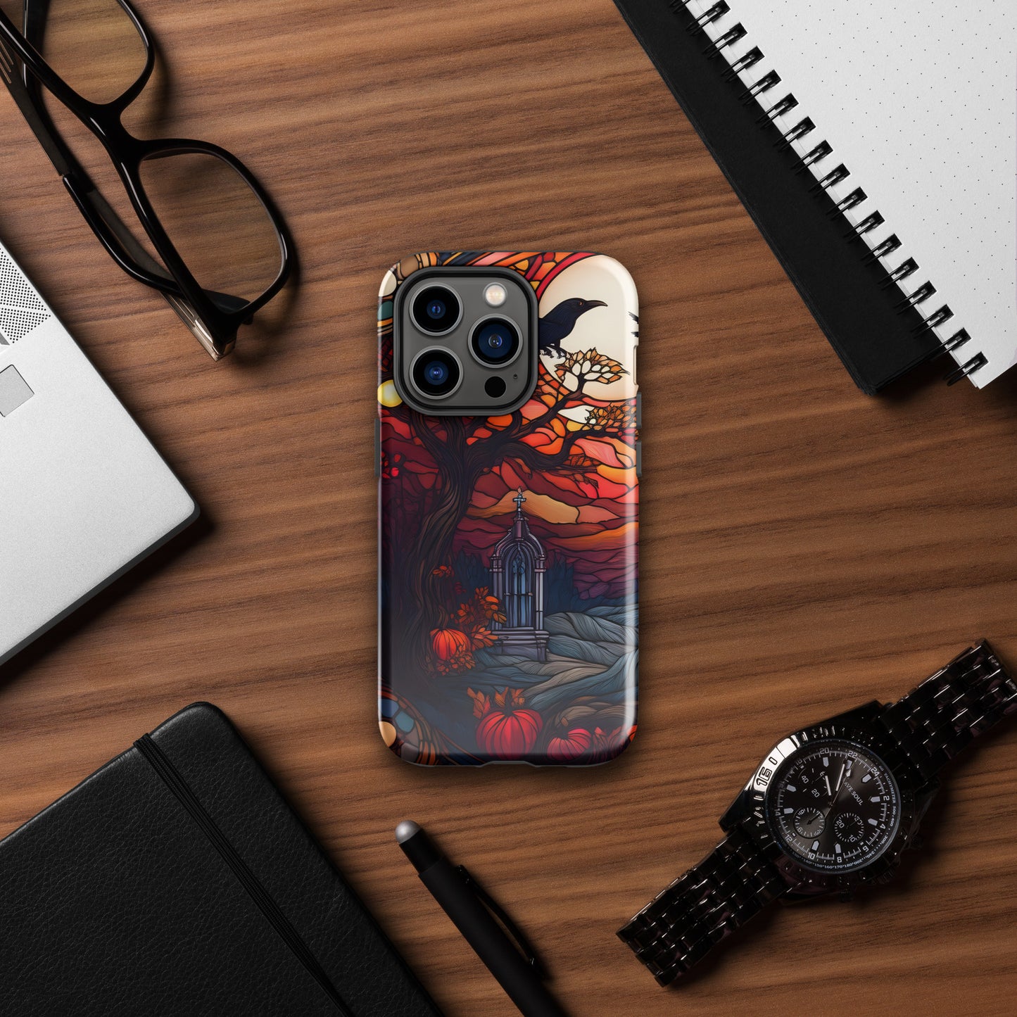 Crow Graveyard Tough Case for iPhone®