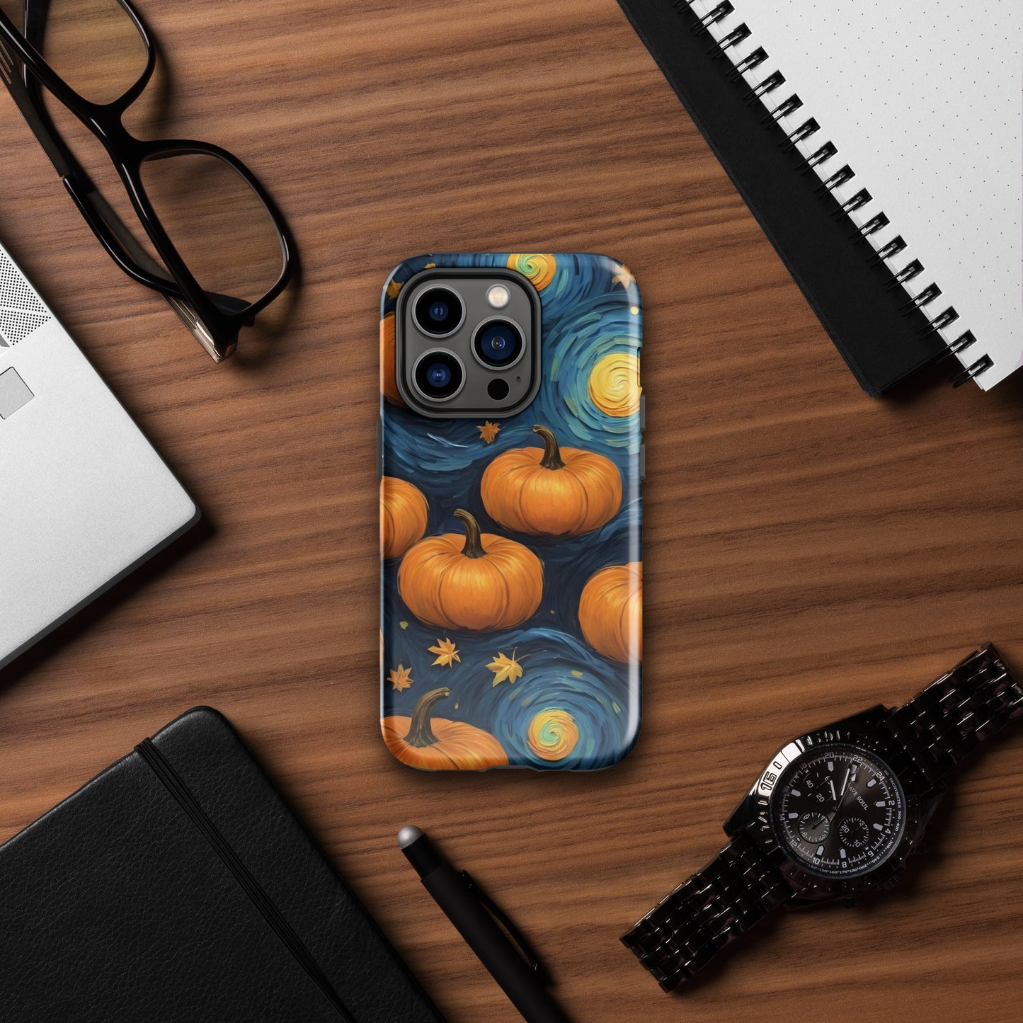 Starry Pumpkin Tough Case for iPhone®