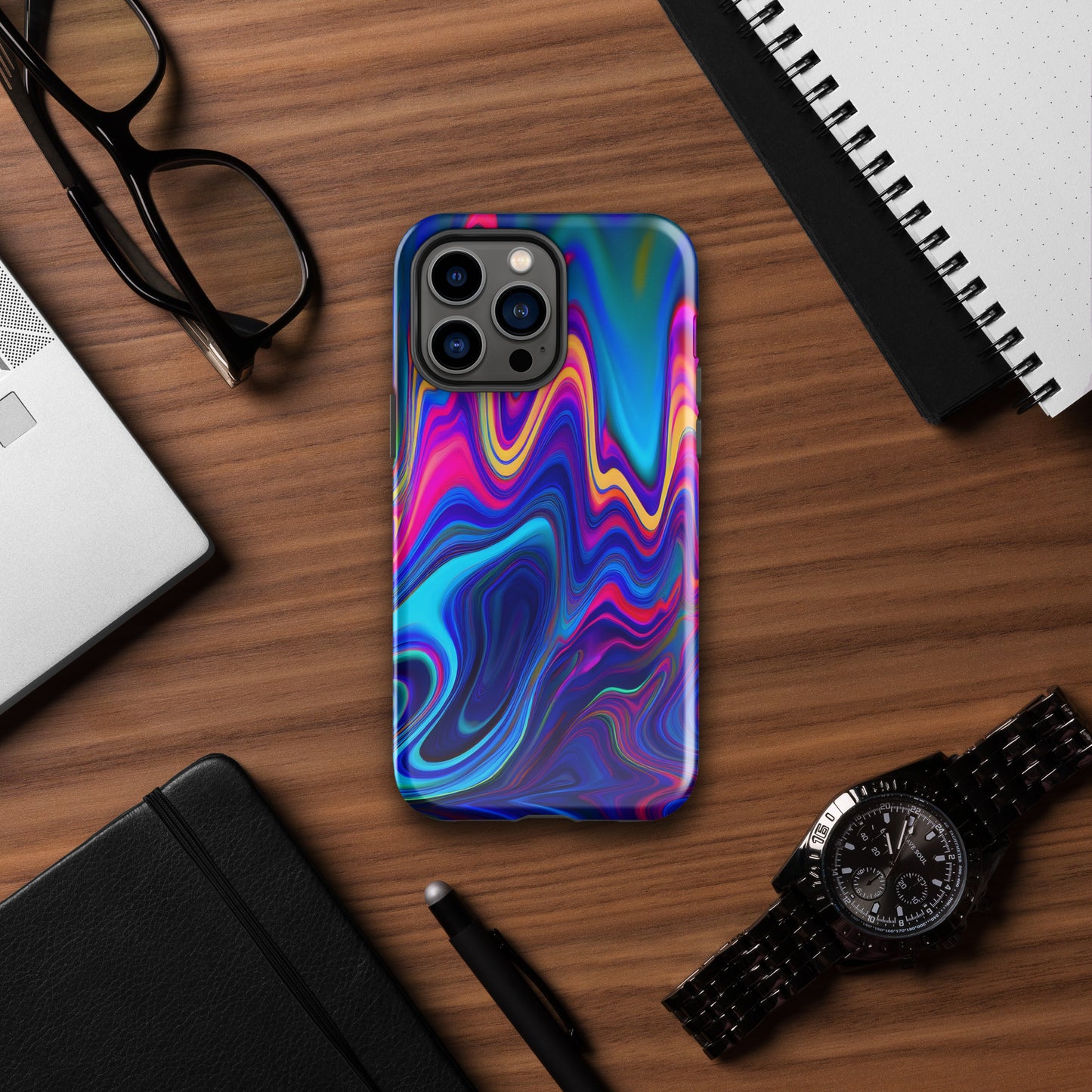 Cosmic Waves Tough Case for iPhone®
