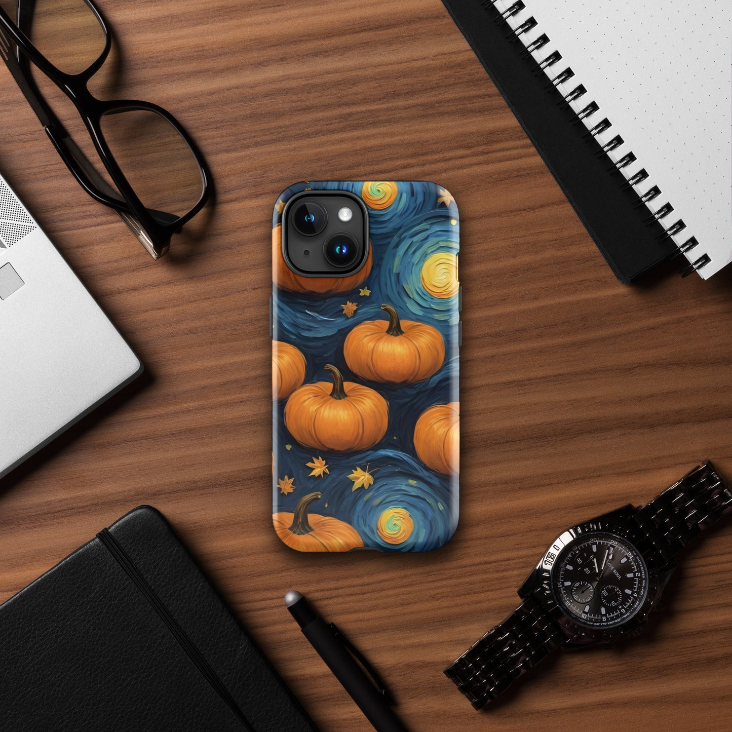 Starry Pumpkin Tough Case for iPhone®