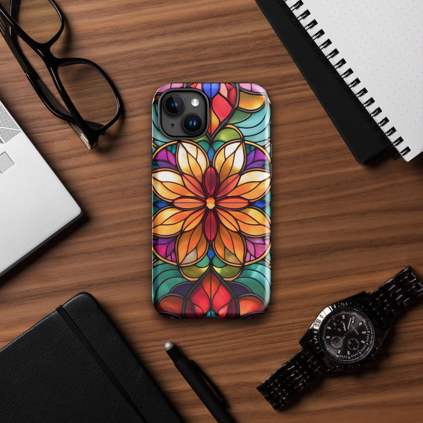 Radiant Garden V2 Tough Case for iPhone®