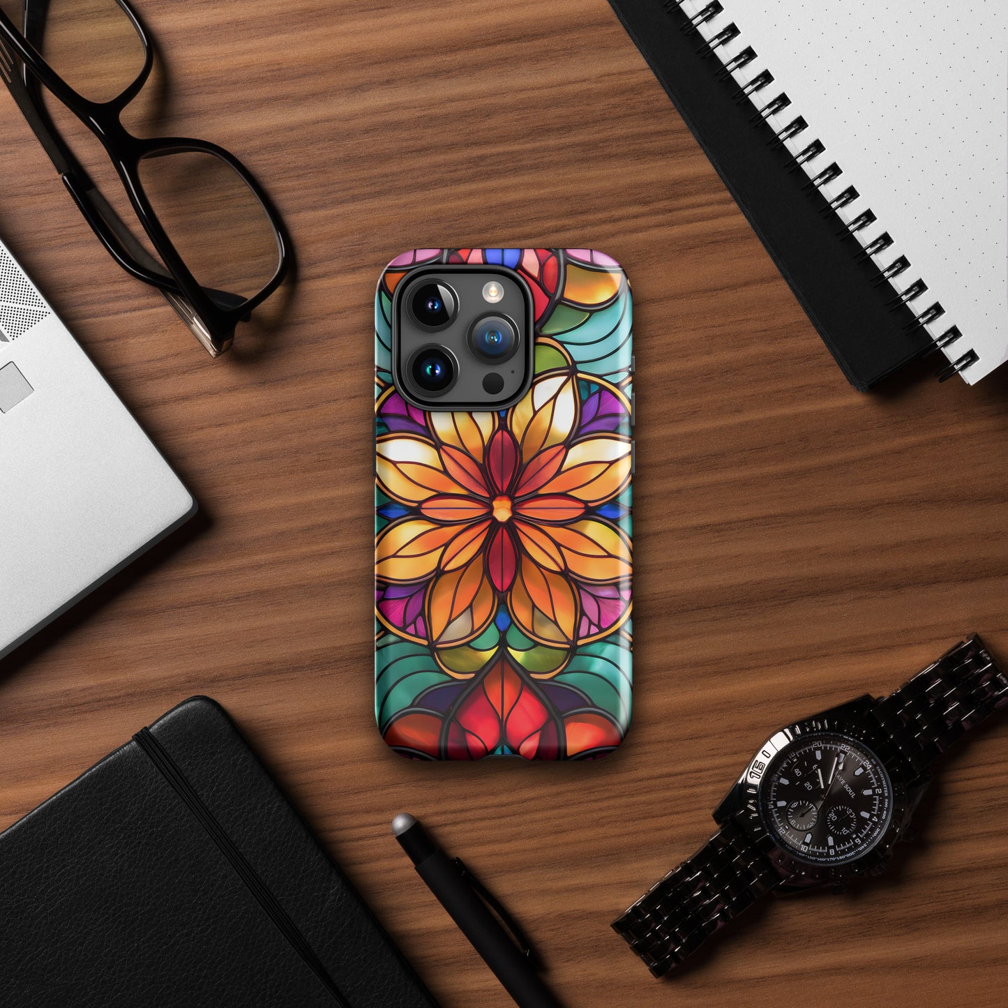 Radiant Garden V2 Tough Case for iPhone®