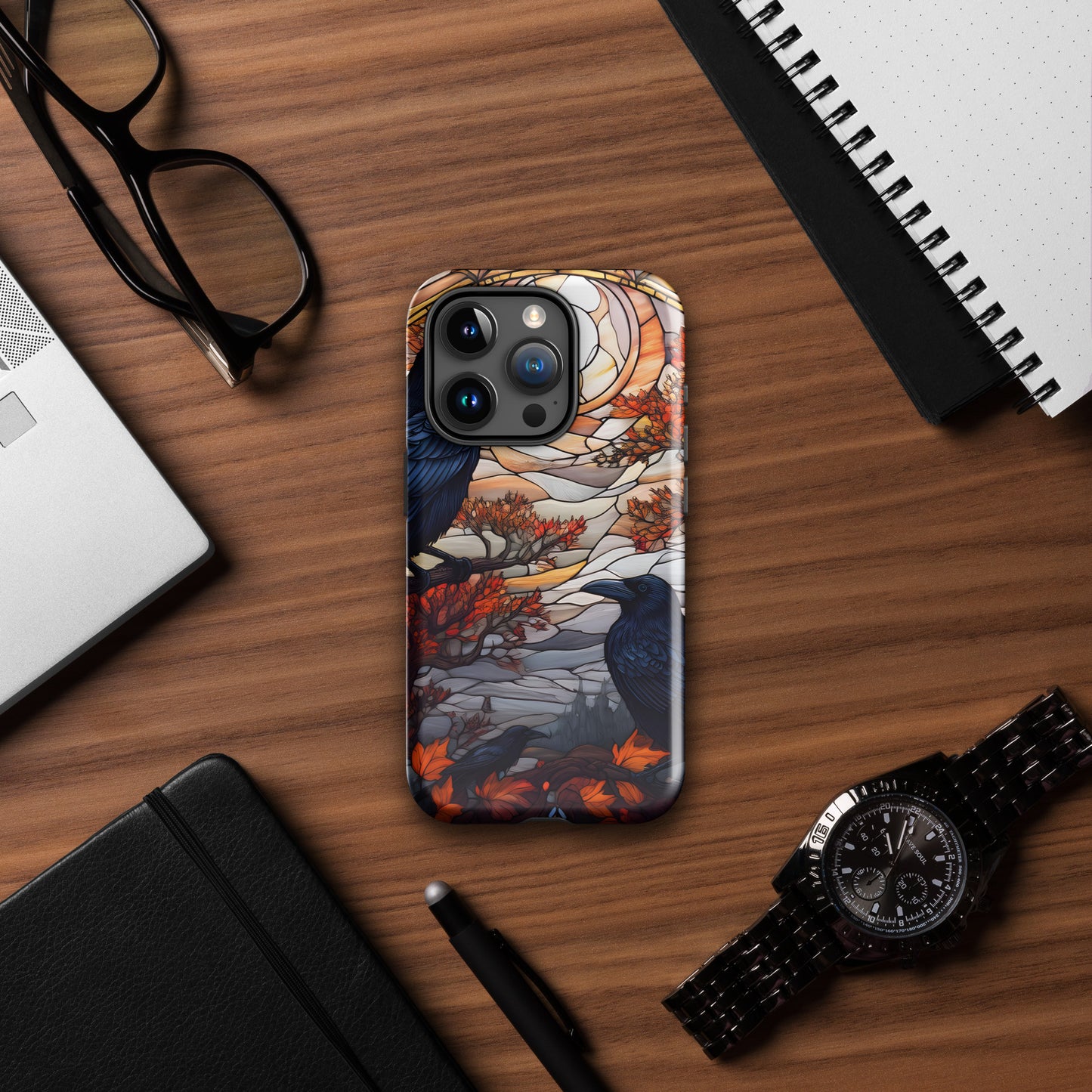 Celestial Crow Tough Case for iPhone®