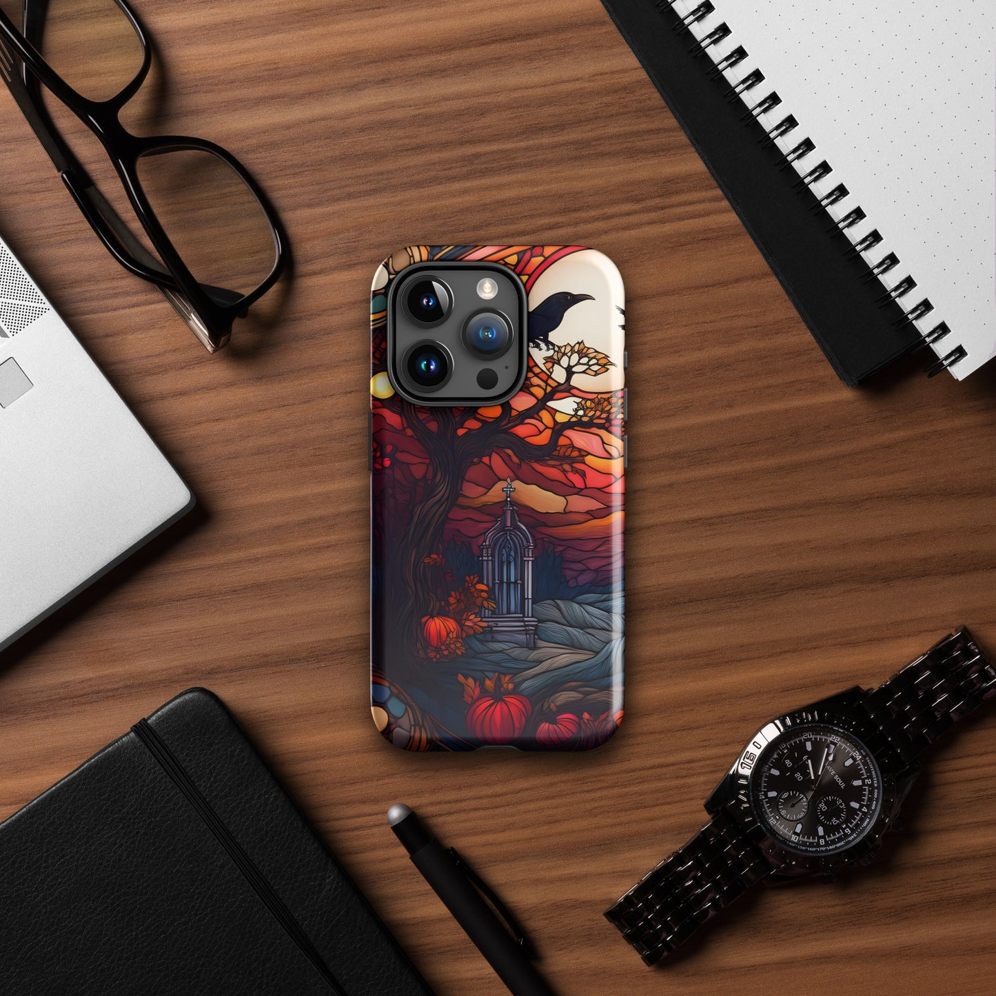 Crow Graveyard Tough Case for iPhone®