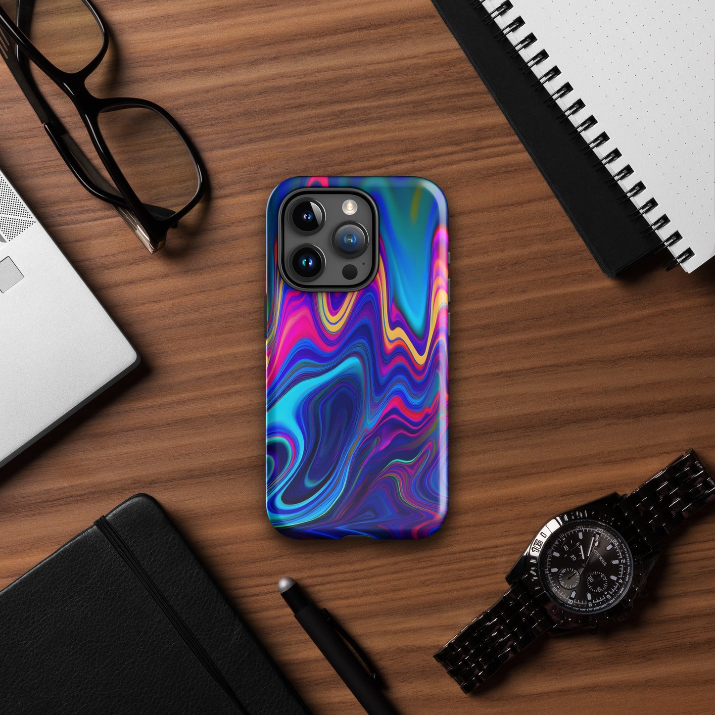 Cosmic Waves Tough Case for iPhone®