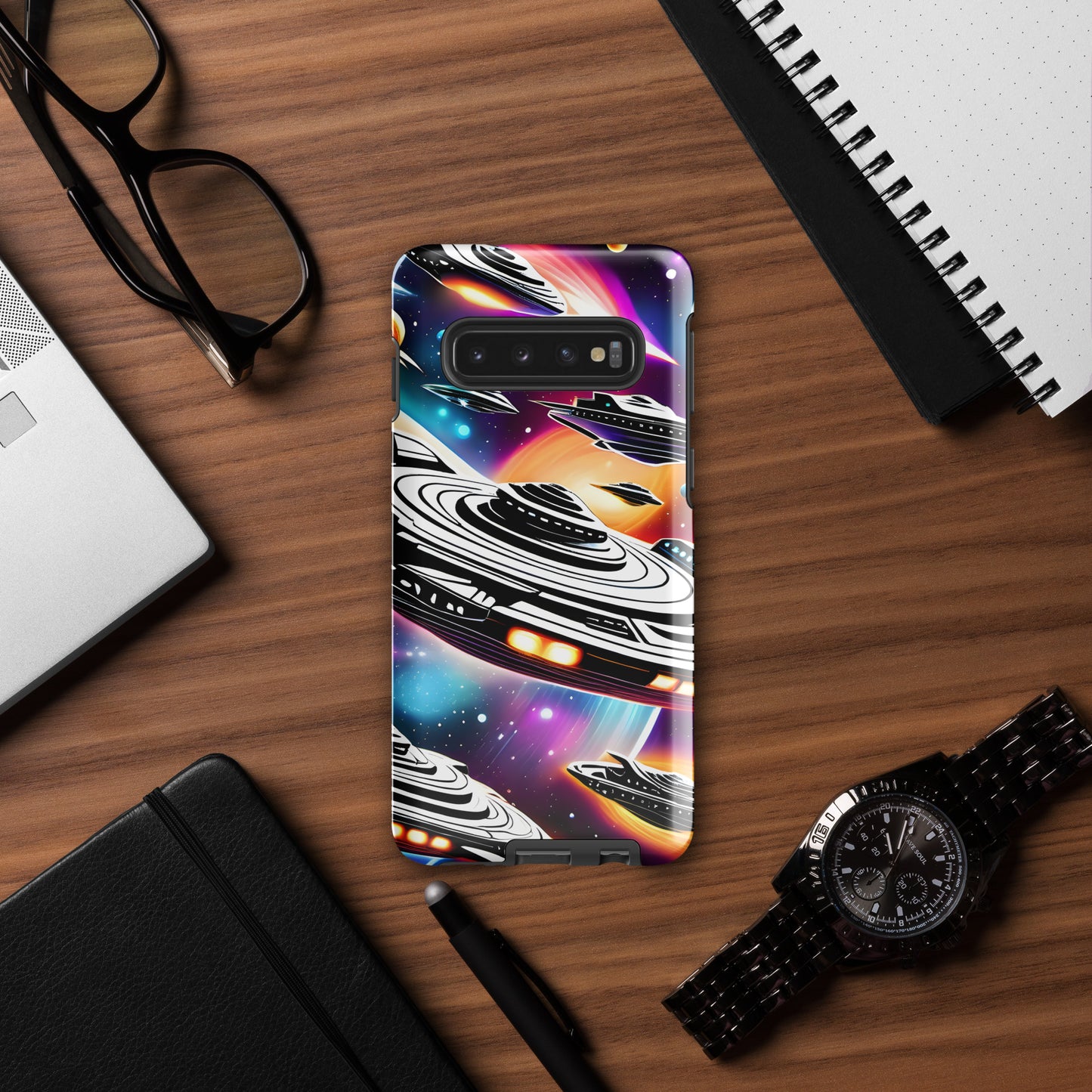 Galactic Battle Ships Tough case for Samsung®