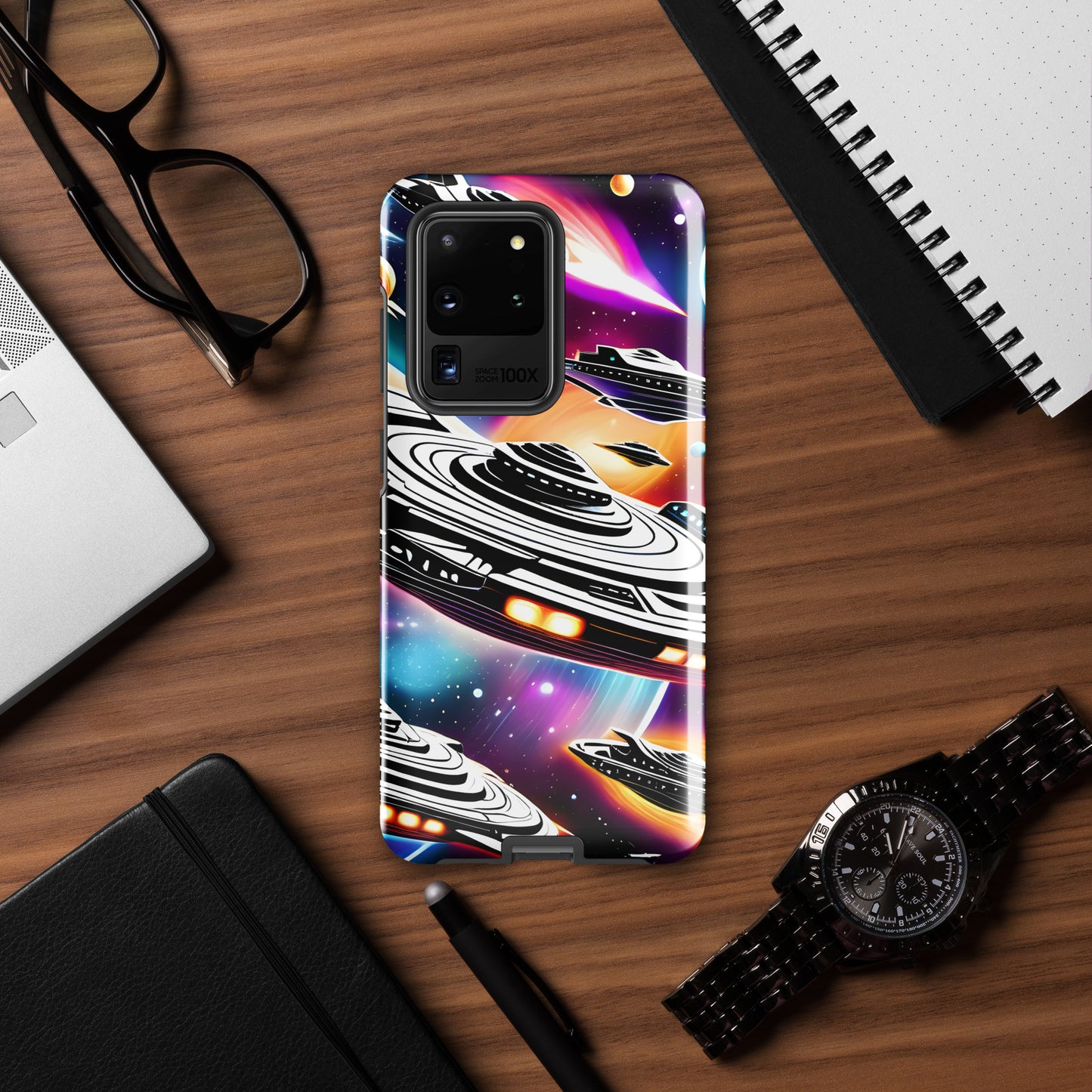Galactic Battle Ships Tough case for Samsung®