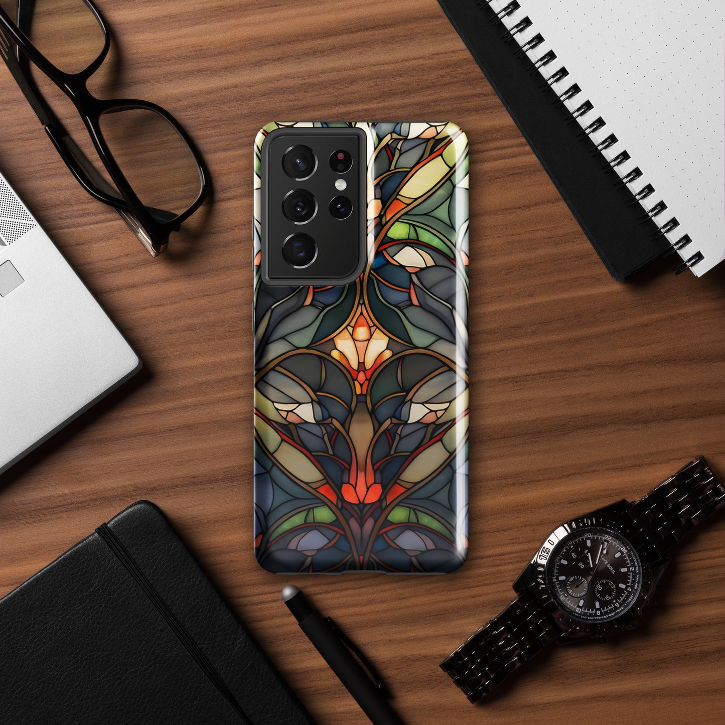Abstract Garden Tough case for Samsung®