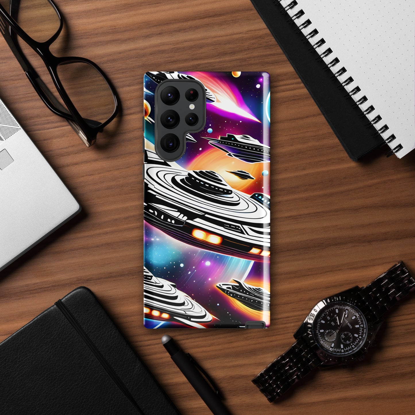 Galactic Battle Ships Tough case for Samsung®