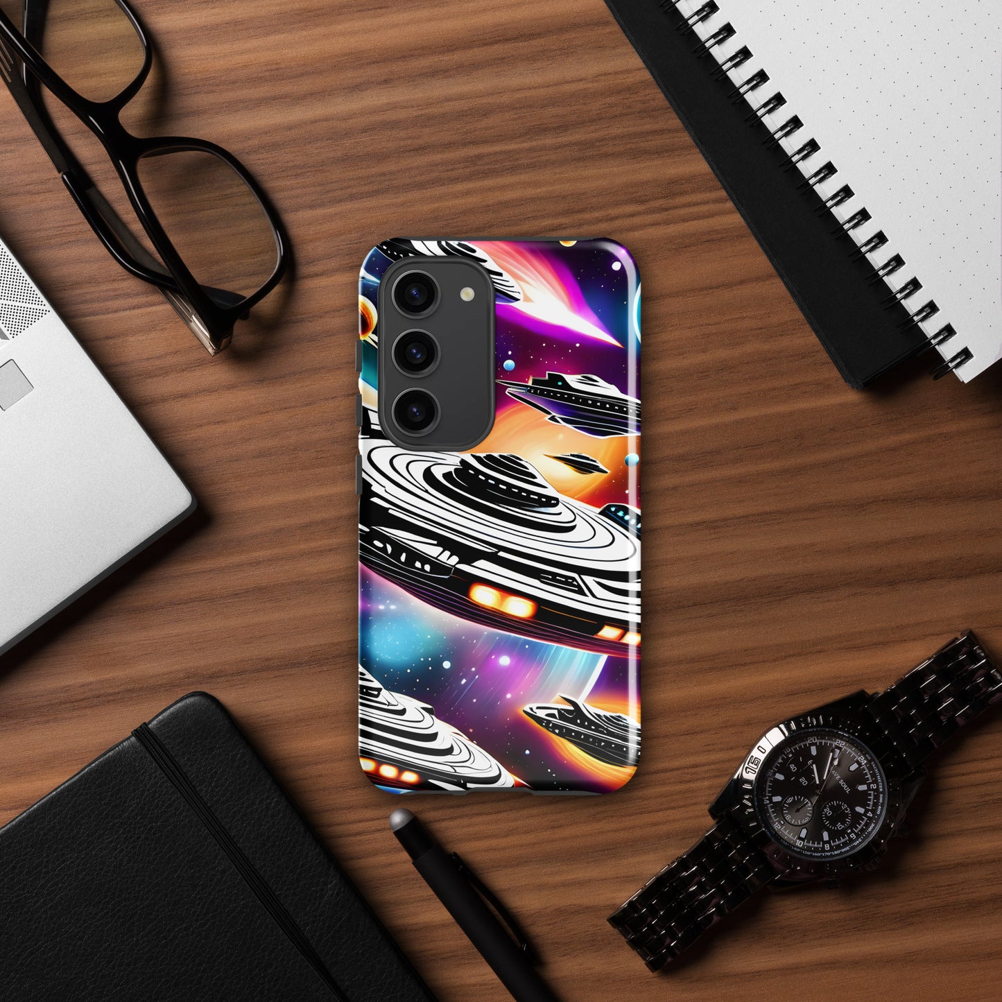 Galactic Battle Ships Tough case for Samsung®