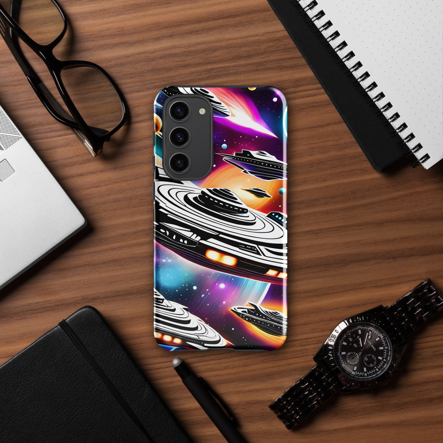 Galactic Battle Ships Tough case for Samsung®