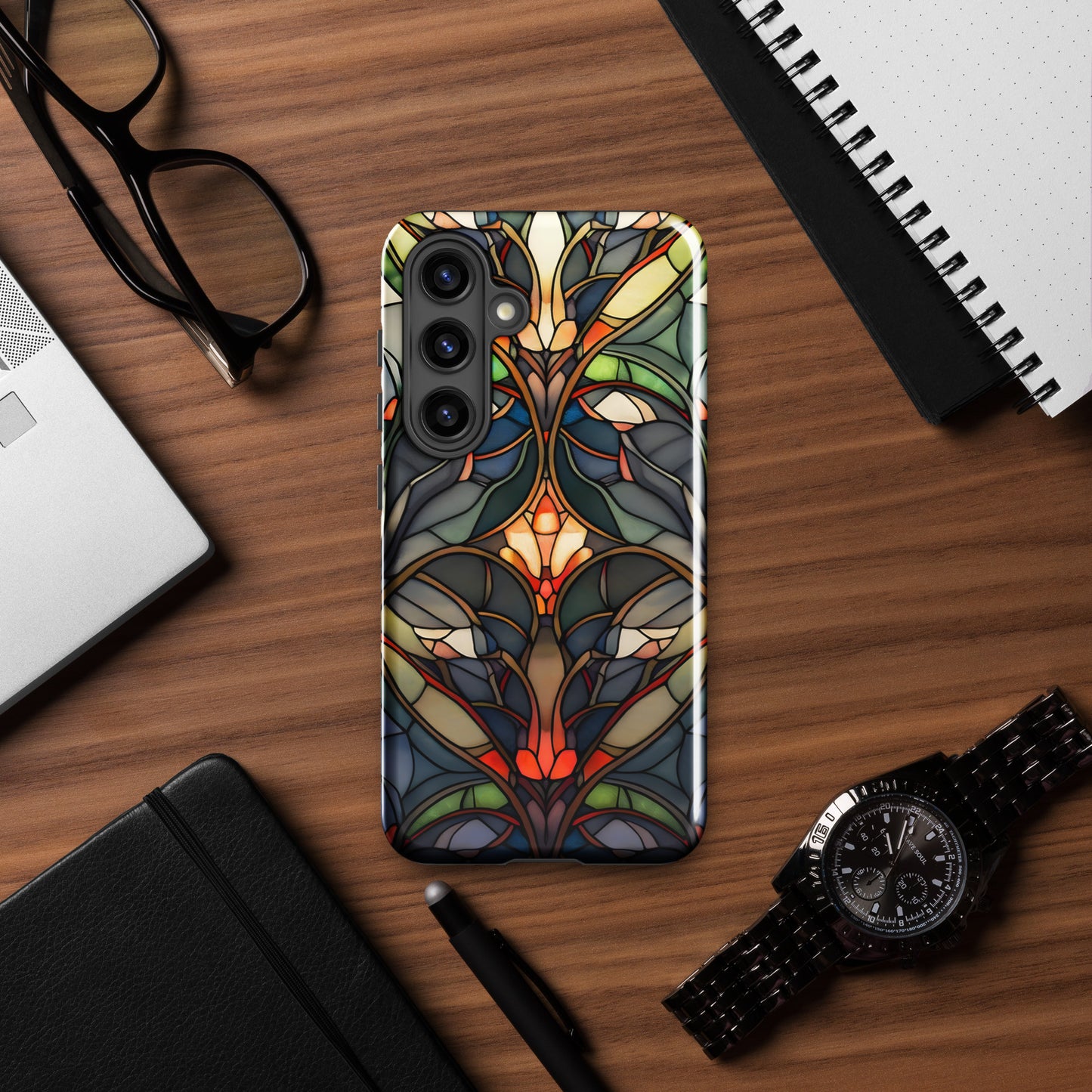 Abstract Garden Tough case for Samsung®