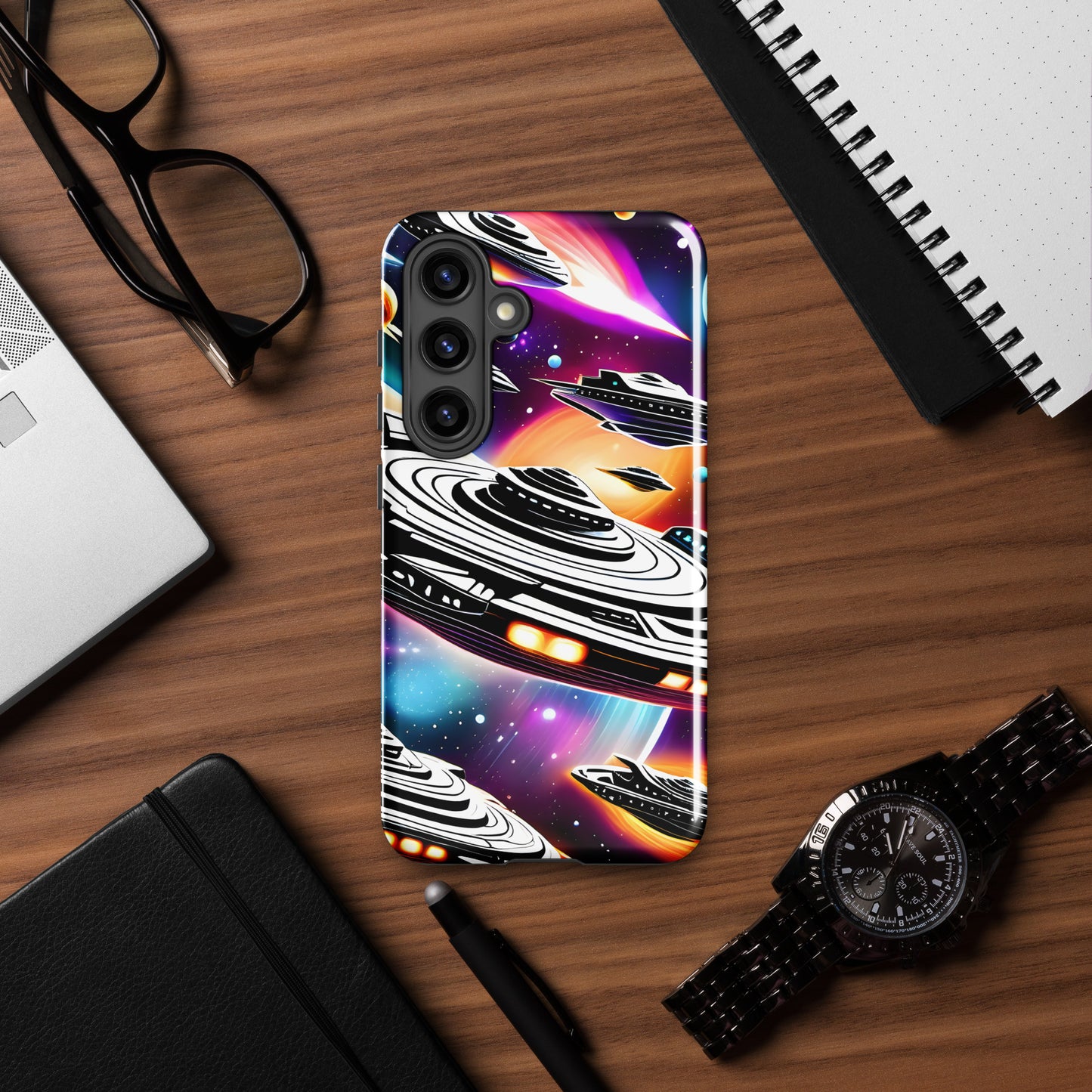 Galactic Battle Ships Tough case for Samsung®