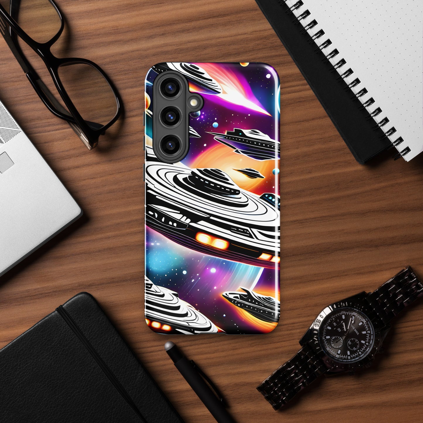 Galactic Battle Ships Tough case for Samsung®