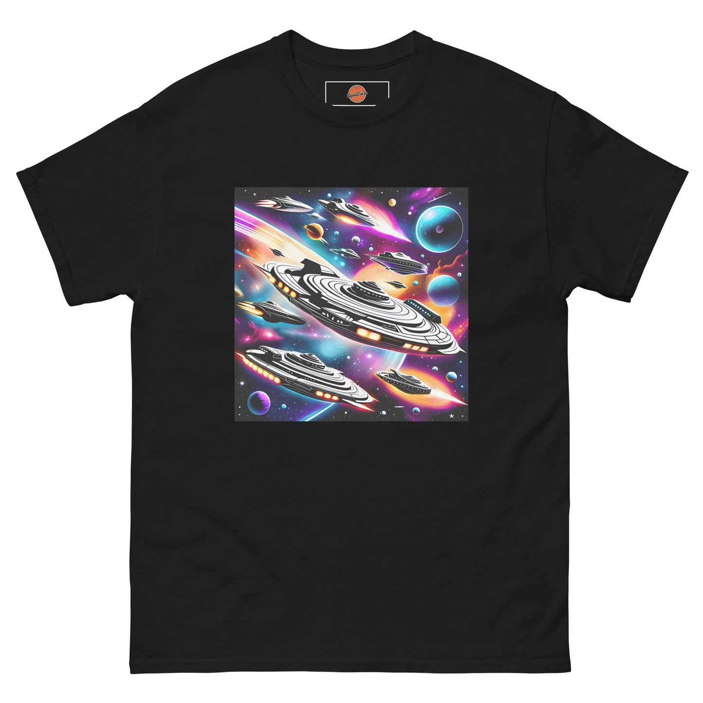 Galactic Battle Ships Unisex classic tee