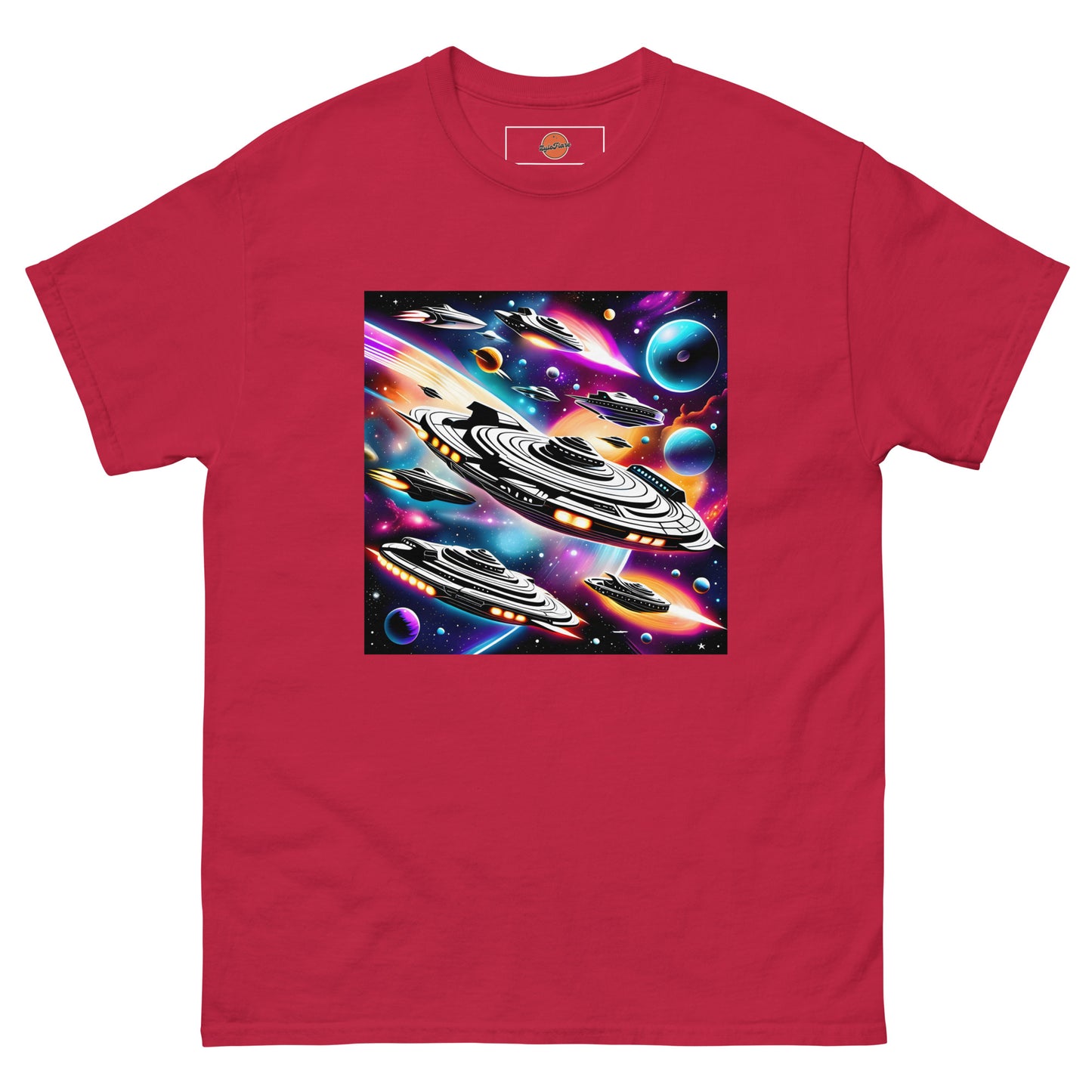 Galactic Battle Ships Unisex classic tee