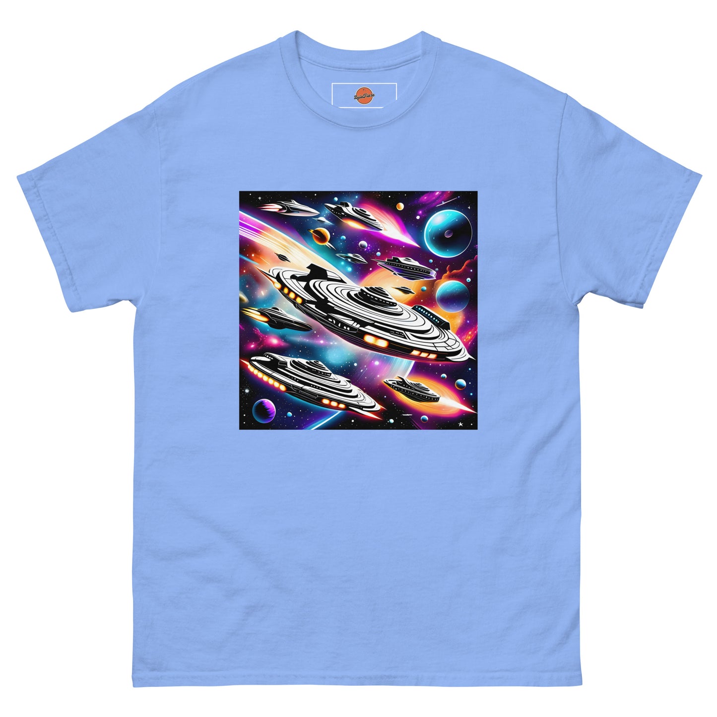 Galactic Battle Ships Unisex classic tee