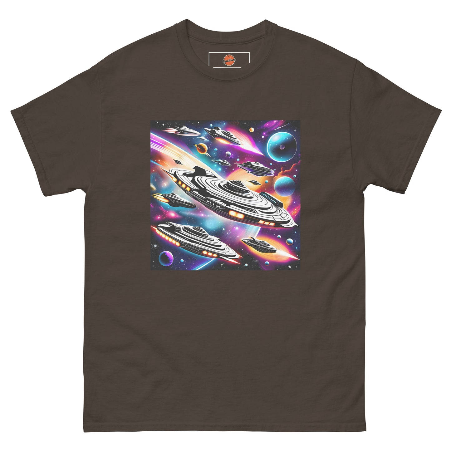 Galactic Battle Ships Unisex classic tee