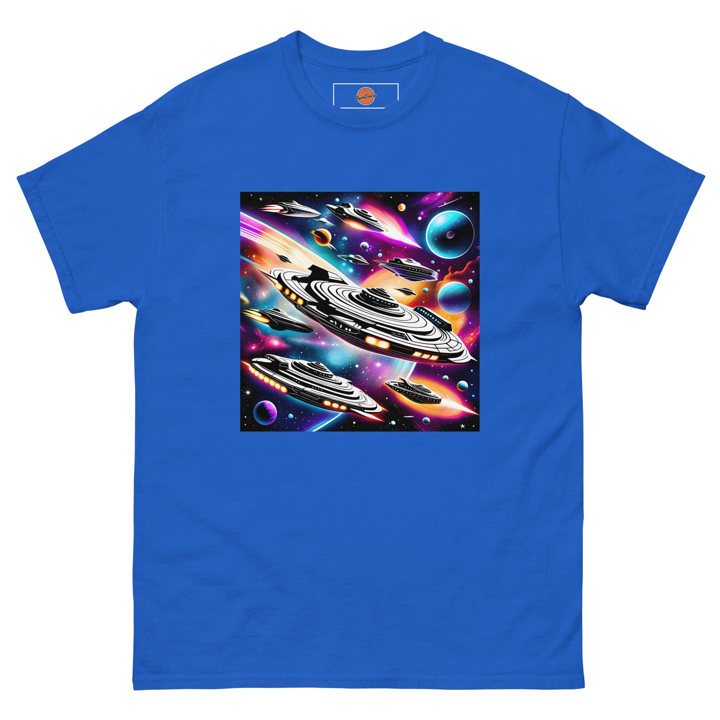 Galactic Battle Ships Unisex classic tee