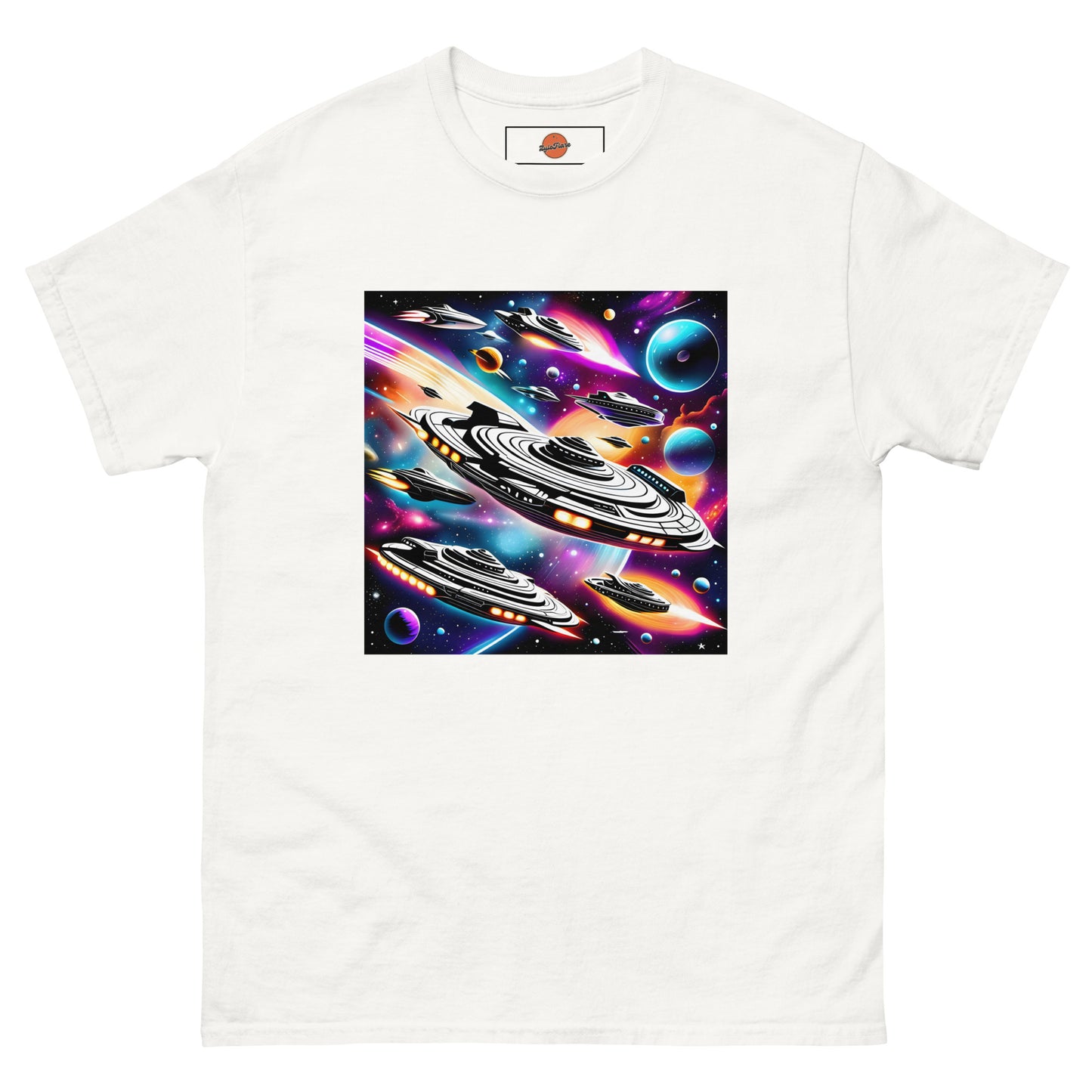 Galactic Battle Ships Unisex classic tee