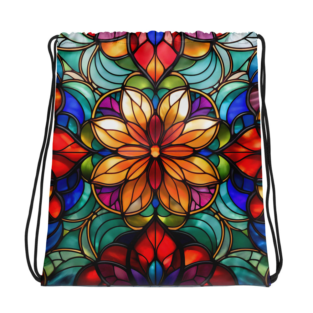 Flower Vibe V2 Drawstring bag