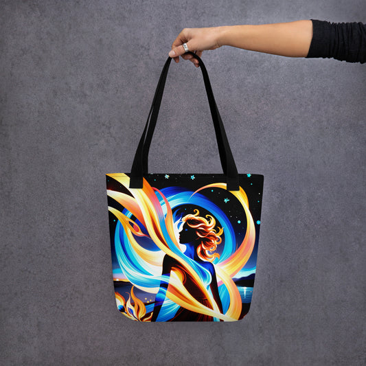 A Dance of Flames Tote bag