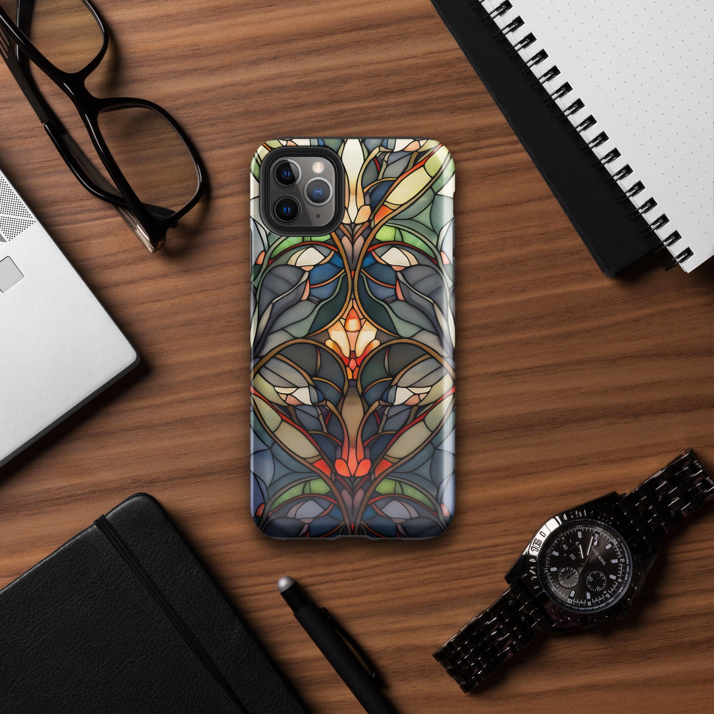Abstract Garden Tough Case for iPhone®