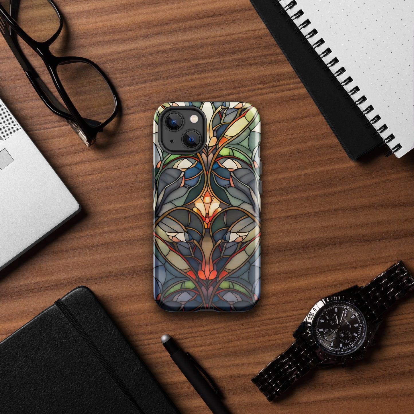 Abstract Garden Tough Case for iPhone®