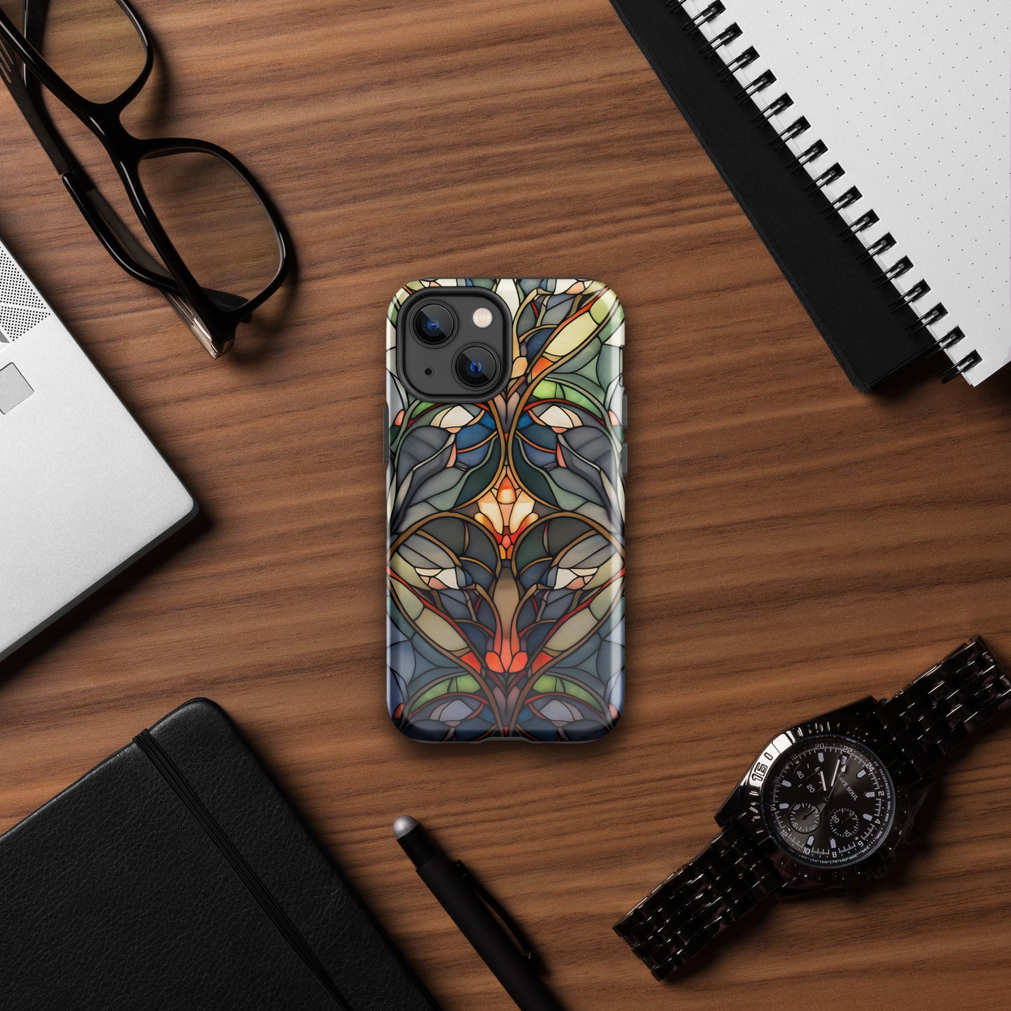 Abstract Garden Tough Case for iPhone®