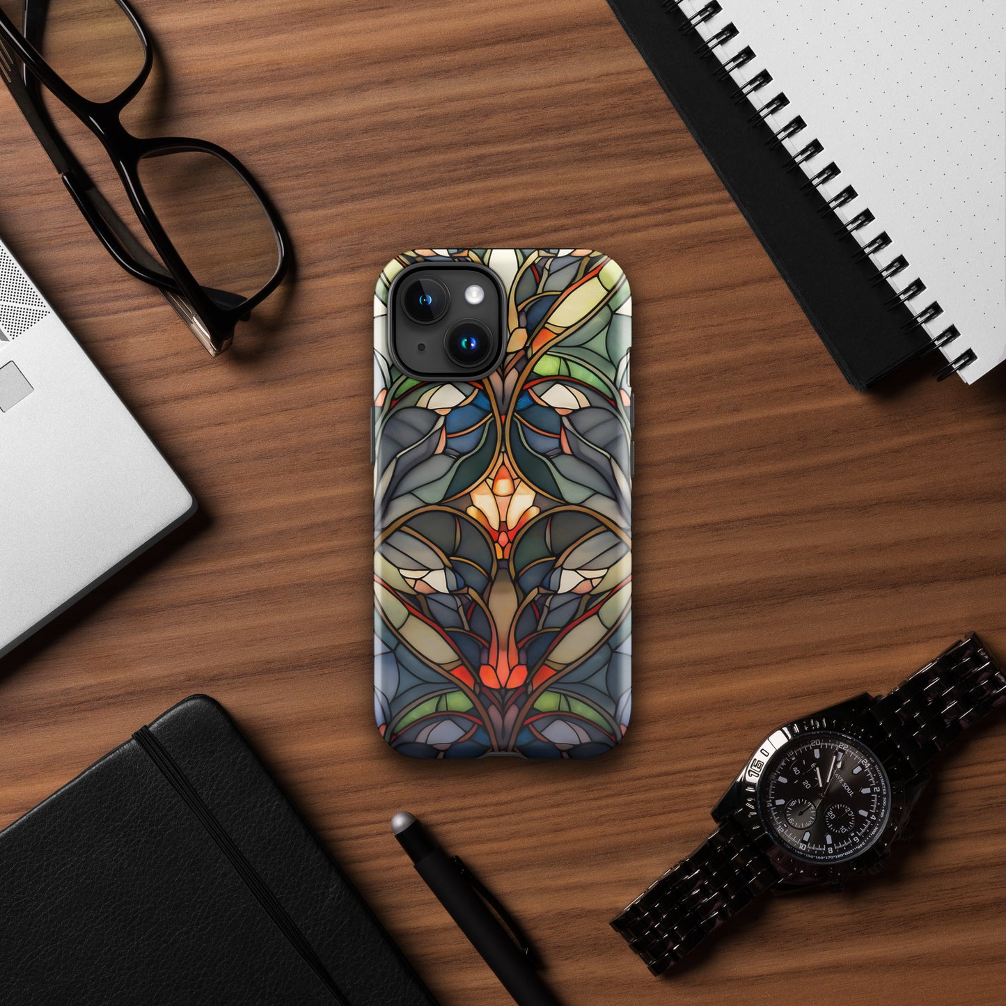 Abstract Garden Tough Case for iPhone®