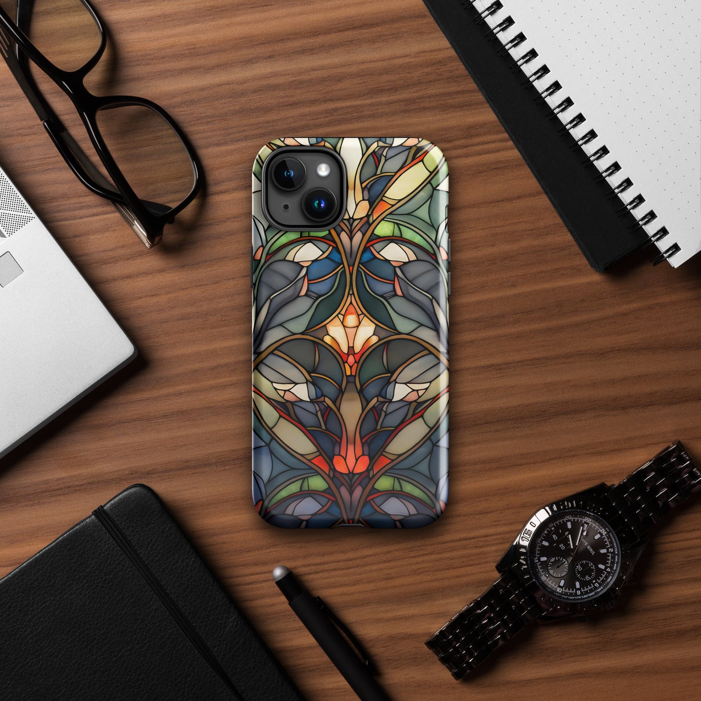 Abstract Garden Tough Case for iPhone®