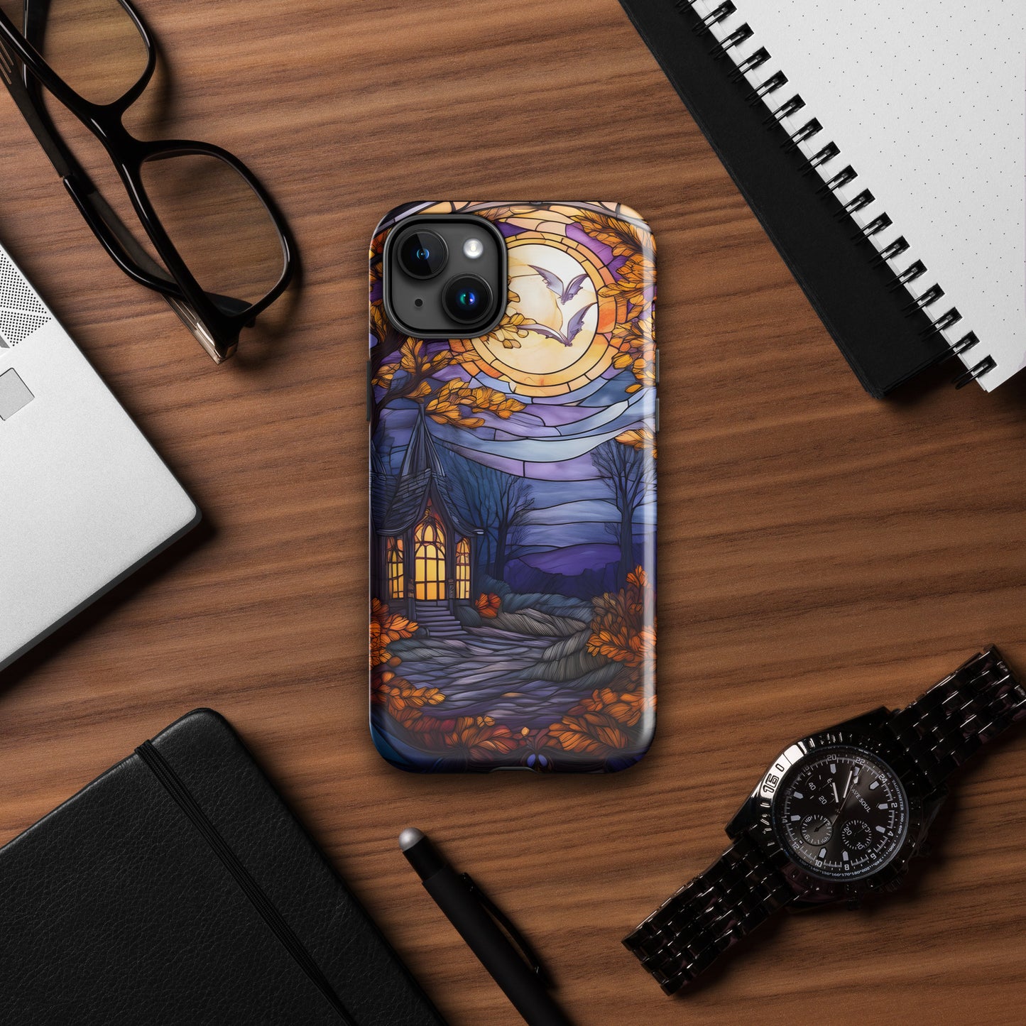 Mystic Harvest Night Tough Case for iPhone®