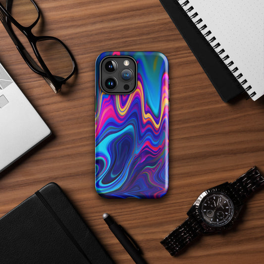 Cosmic Waves Tough Case for iPhone®