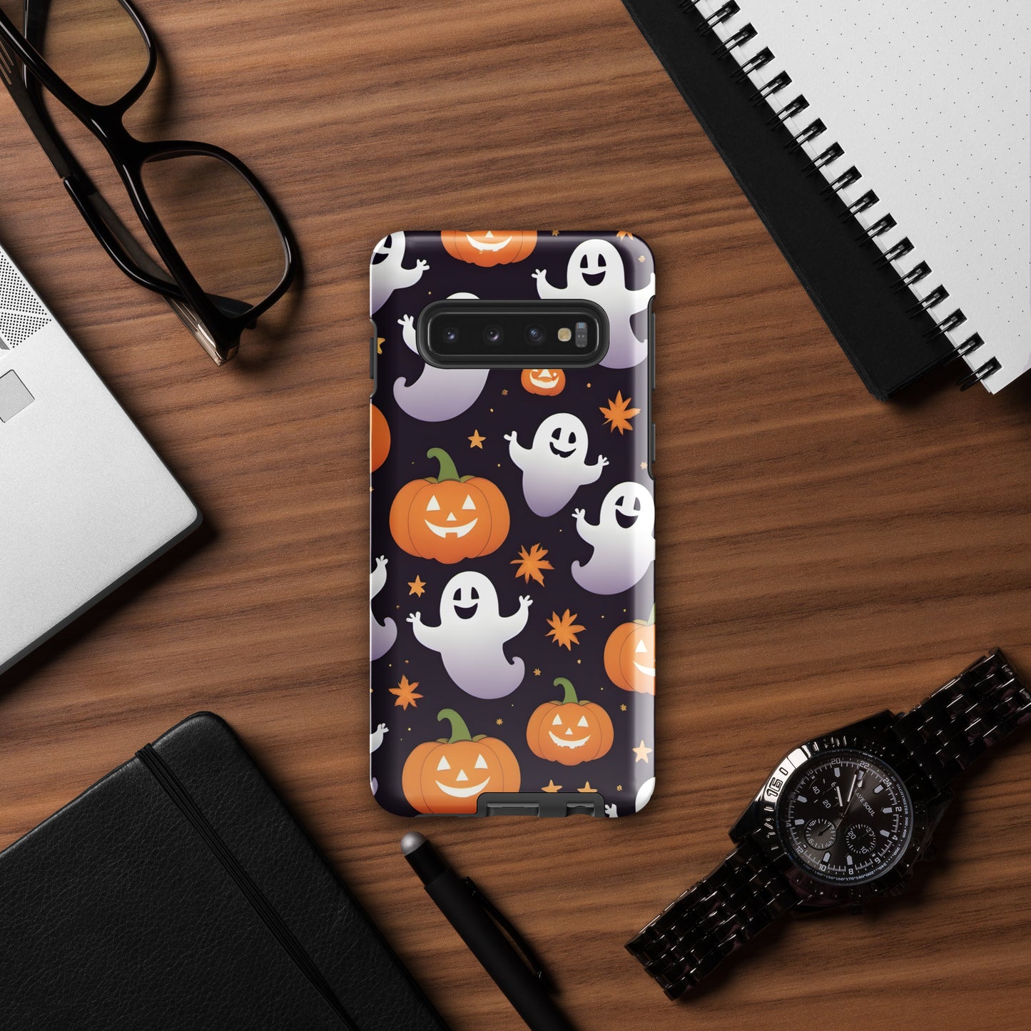 Spooky Ghosts and Pumpkin Tough case for Samsung®