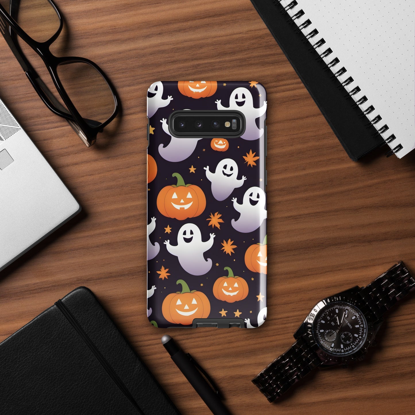 Spooky Ghosts and Pumpkin Tough case for Samsung®