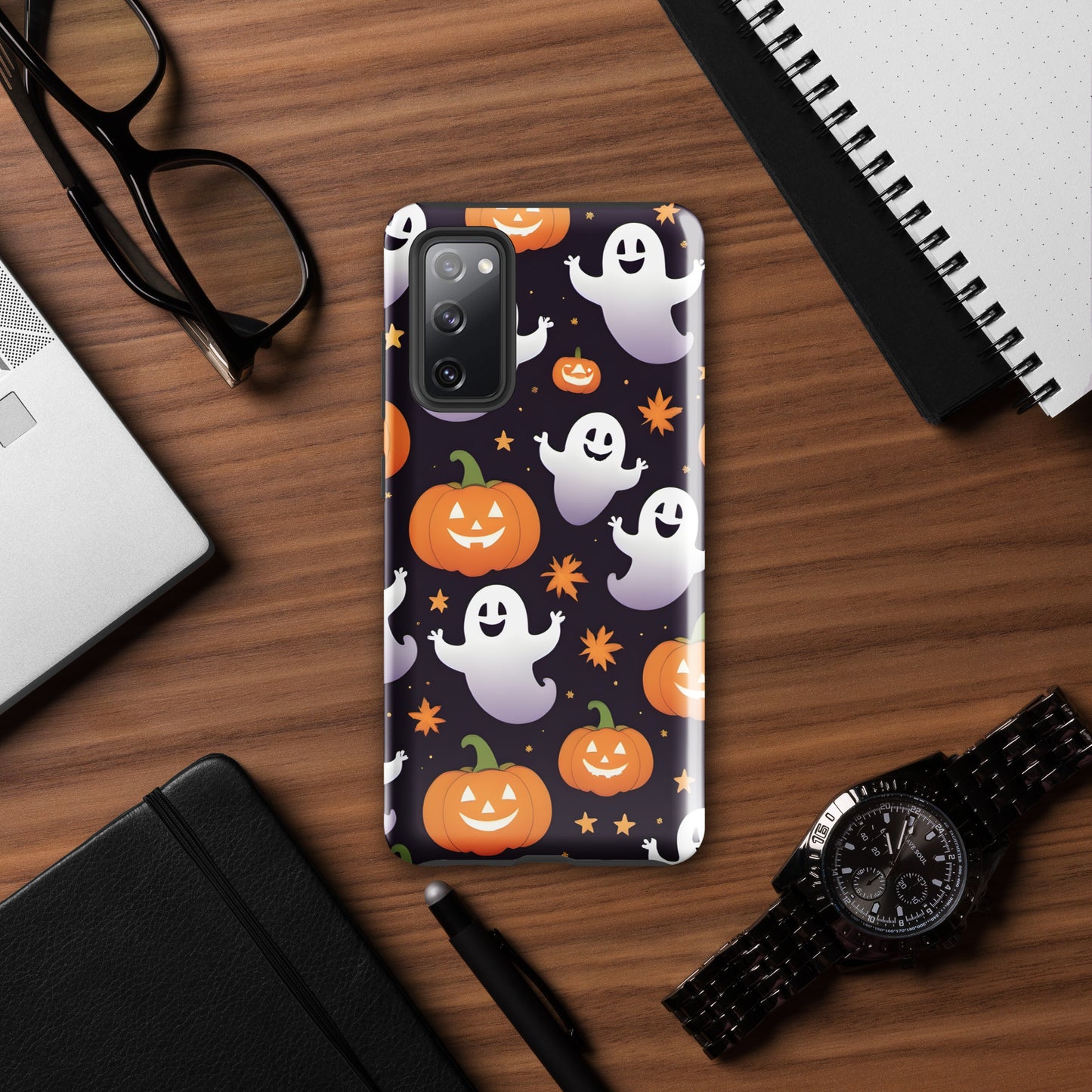 Spooky Ghosts and Pumpkin Tough case for Samsung®